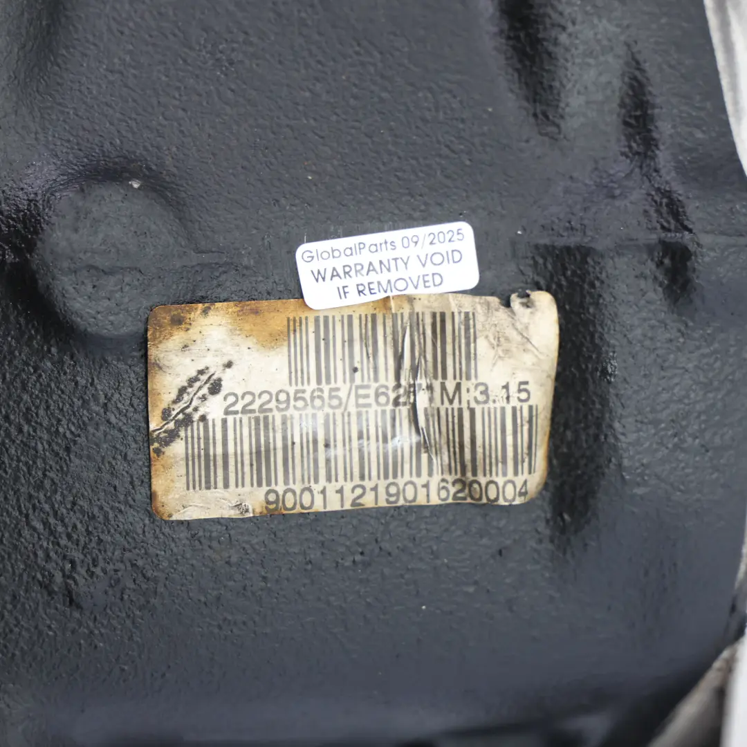 BMW E39 M5 Hinterachs Differenzial Endantrieb Diff 3,15 GARANTIE - SKU 2229565 - Teilenummer 2229565