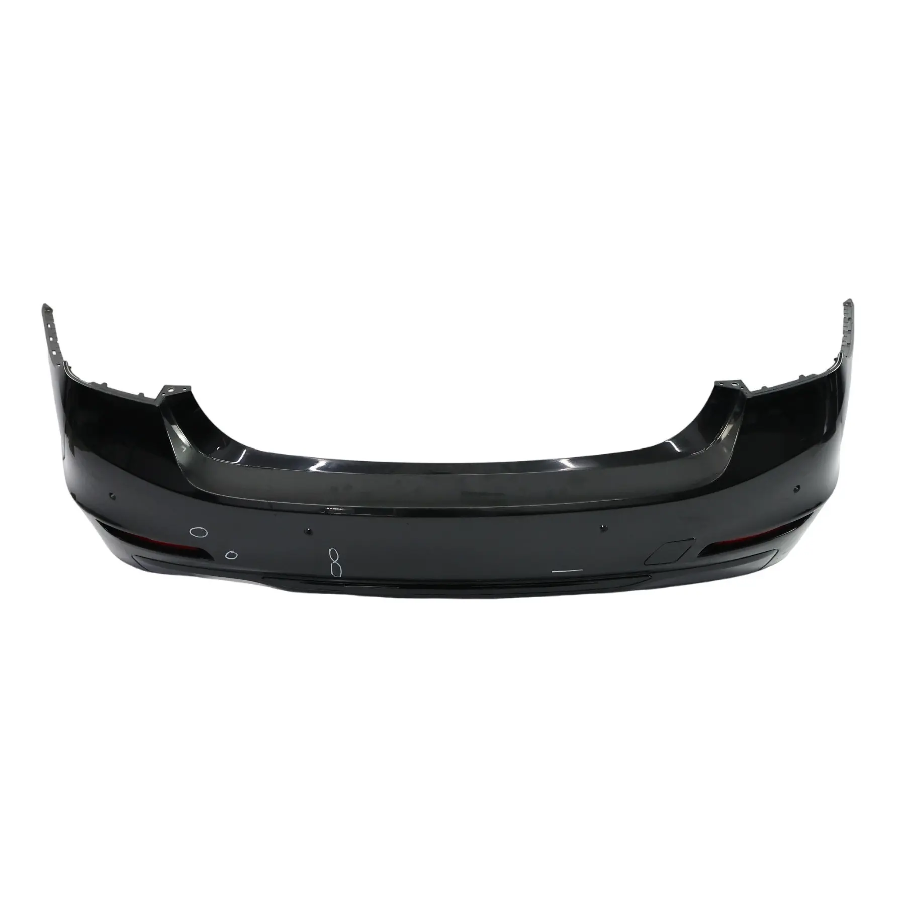 BMW F30 Rear Bumper Trim Panel PDC Covering Black Sapphire Metallic - 475