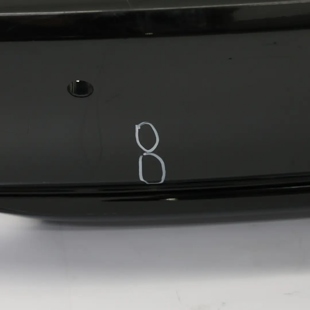 Bumper Trim Panel PDC Covering Black Sapphire Metallic - 475 to BMW F30 Rear with Part number 2239993 BMW F30 Rear Bumper Trim Panel PDC Covering Black Sapphire Metallic - 475 - SKU 2239993-BS - Part number 2239993
