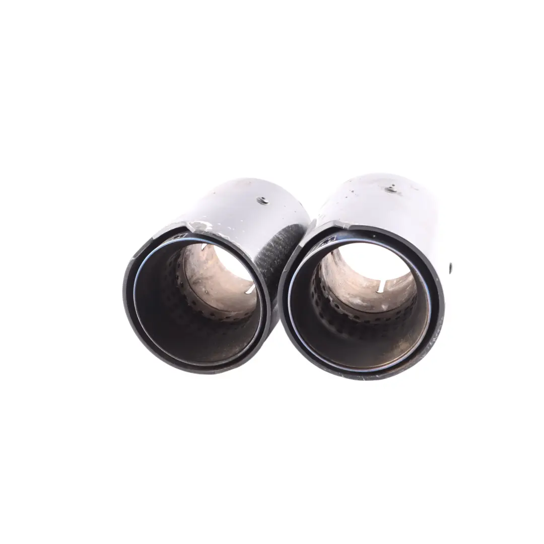  Tailpipe End Tips BMW F87 M2 F80 M3 F82 F83 M4 M Sport in Carbon SET OF2 - SKU 2468411-3 - Part number 2468411