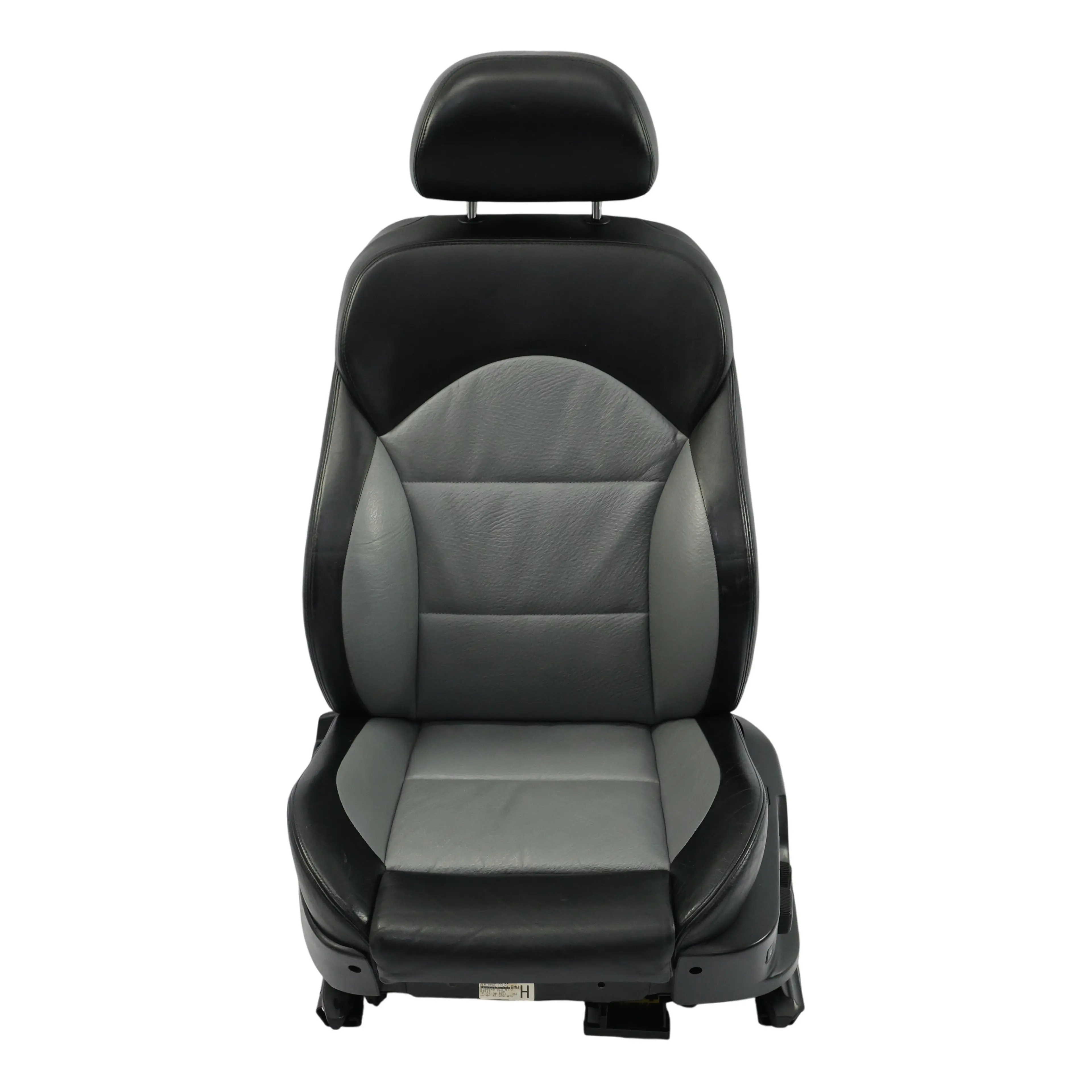 BMW E39 M5 Front Seat Sport Memory Heated Left N/S Black Silver Leather 