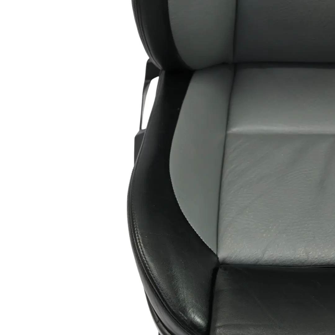 Vorder Sitz Sport Memory Beheizt Links Schwarz Silber Argent Leder für BMW E39 M5 mit Teilenummer 2499624 BMW E39 M5 Vorder Sitz Sport Memory Beheizt Links Schwarz Silber Argent Leder - SKU 2499624-1 - Teilenummer 2499624