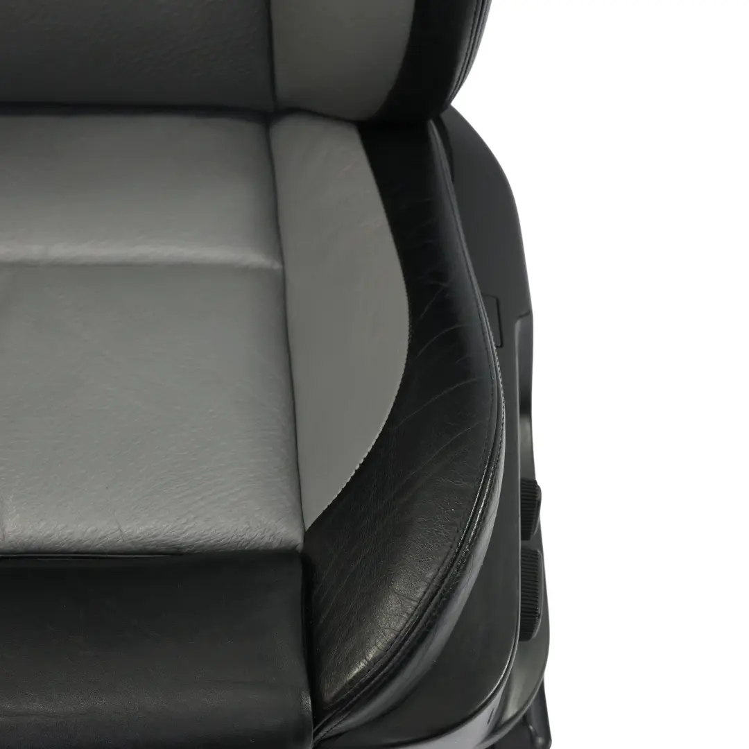 Fotel Przedni Sport Pamięć Grzany Lewy Czarna Srebrna Skóra do BMW E39 M5 o numerze 2499624 BMW E39 M5 Fotel Przedni Sport Pamięć Grzany Lewy Czarna Srebrna Skóra - SKU 2499624-1 - Numer Części 2499624