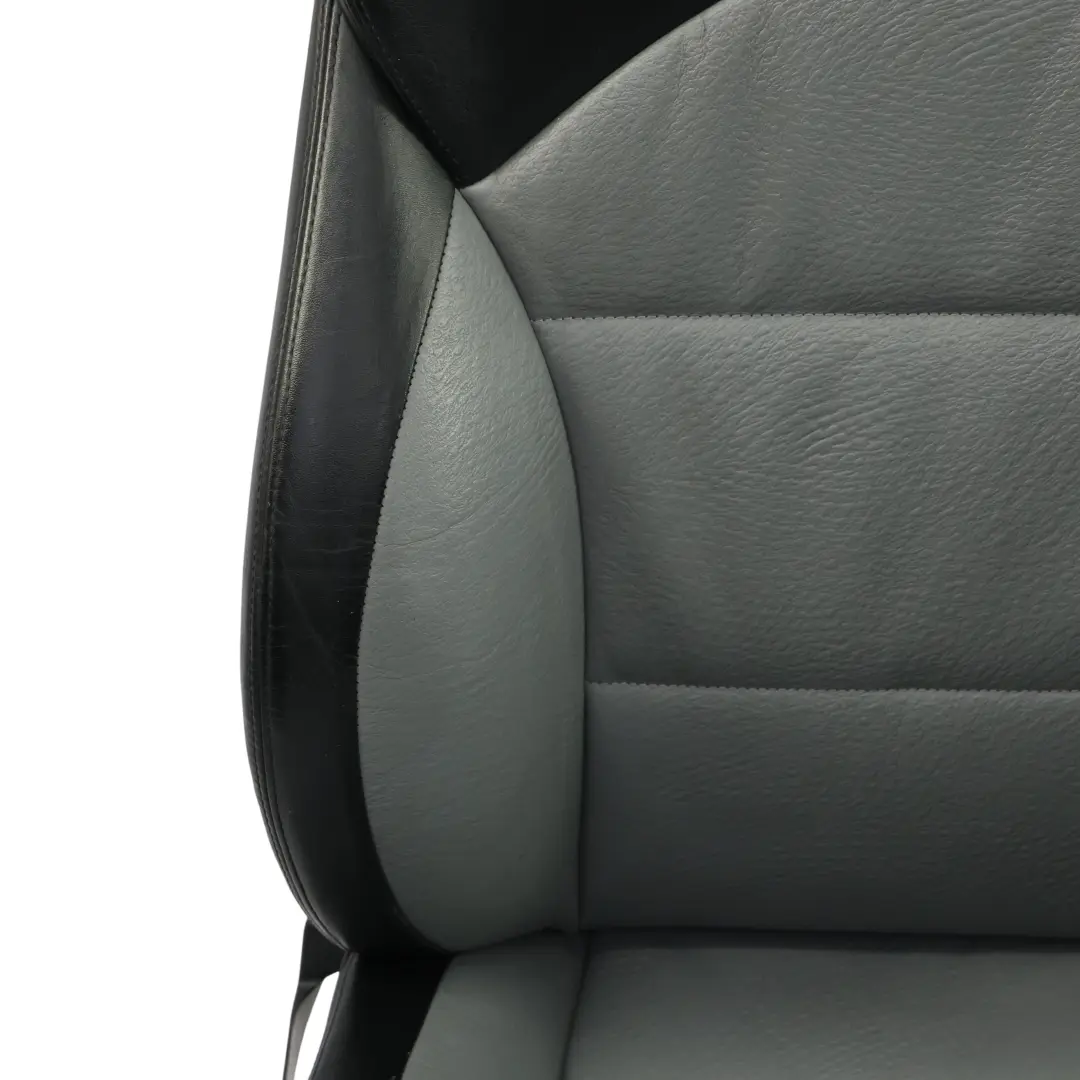 Front Seat Sport Memory Heated Left N/S Black Silver Leather to BMW E39 M5 with Part number 2499624 BMW E39 M5 Front Seat Sport Memory Heated Left N/S Black Silver Leather - SKU 2499624-1 - Part number 2499624