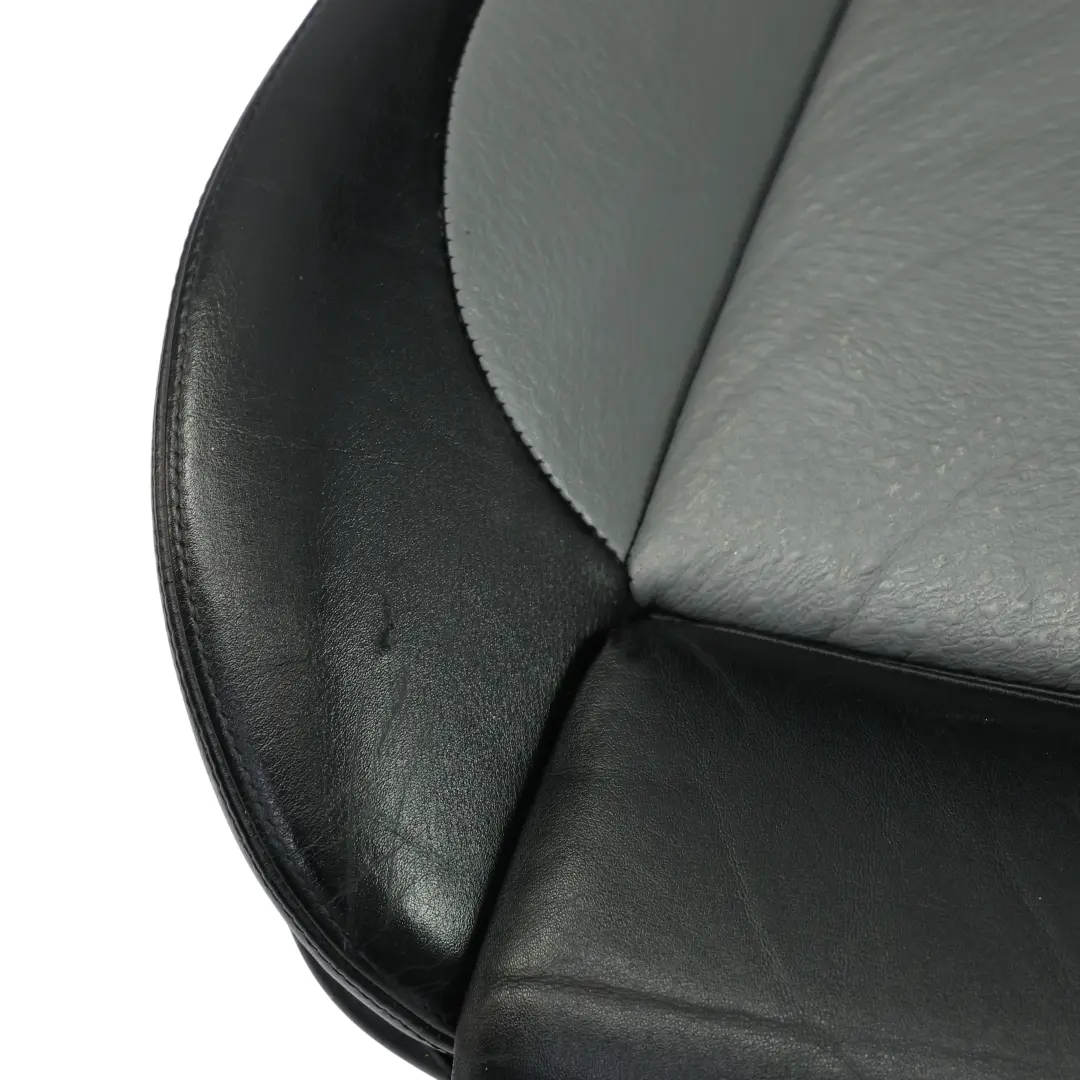 Front Seat Sport Memory Heated Left N/S Black Silver Leather to BMW E39 M5 with Part number 2499624 BMW E39 M5 Front Seat Sport Memory Heated Left N/S Black Silver Leather - SKU 2499624-1 - Part number 2499624