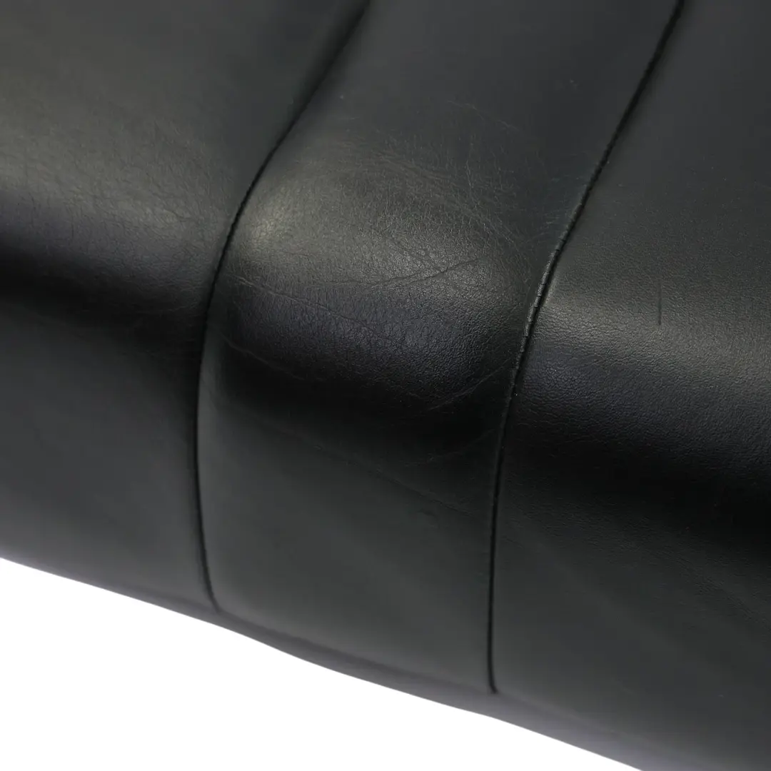 BMW E39 M5 Rear Seat Bench Interior Sofa Couch Embossed Leather Black Silver - SKU 2499723 - Part number 2499723