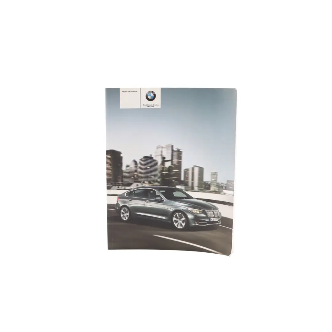 BMW F07 GT Service Booklet Owner's Handbook Instructions Pouch Wallet Set - SKU 2604294 - Part number 2604294