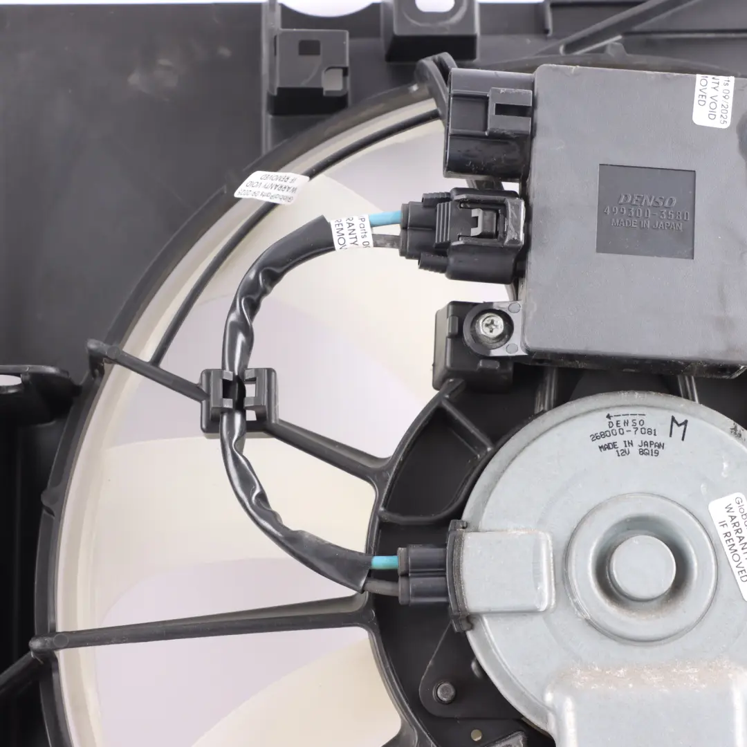 Mk3 GJ 2.2D Water Cooling Coolant Radiator Fan Shroud Motor to Mazda 6 with Part number 268000 Mazda 6 Mk3 GJ 2.2D Water Cooling Coolant Radiator Fan Shroud Motor - SKU 268000-7081 - Part number 268000