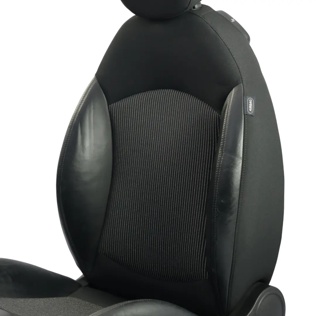Mini Cooper R55 R56 R57 Sedile Anteriore Sportivo Riscaldato Mezza Nero Sinistro - SKU 2753491-4 - Numero di parte 2753491