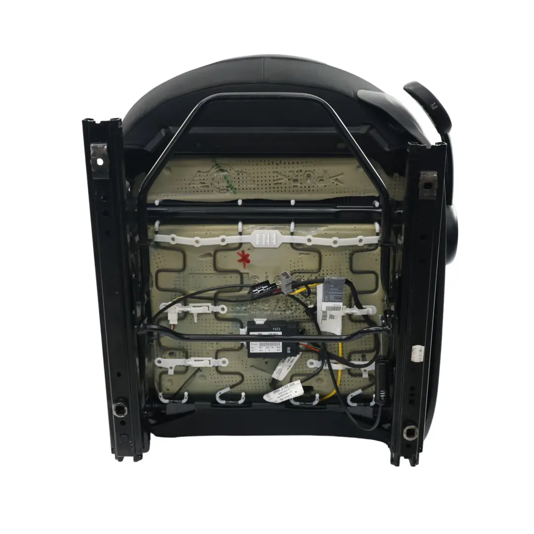 Mini Cooper R55 R56 R57 Vorder Sitz Sport Beheizt Halbleder Schwarz Links - SKU 2753491-4 - Teilenummer 2753491