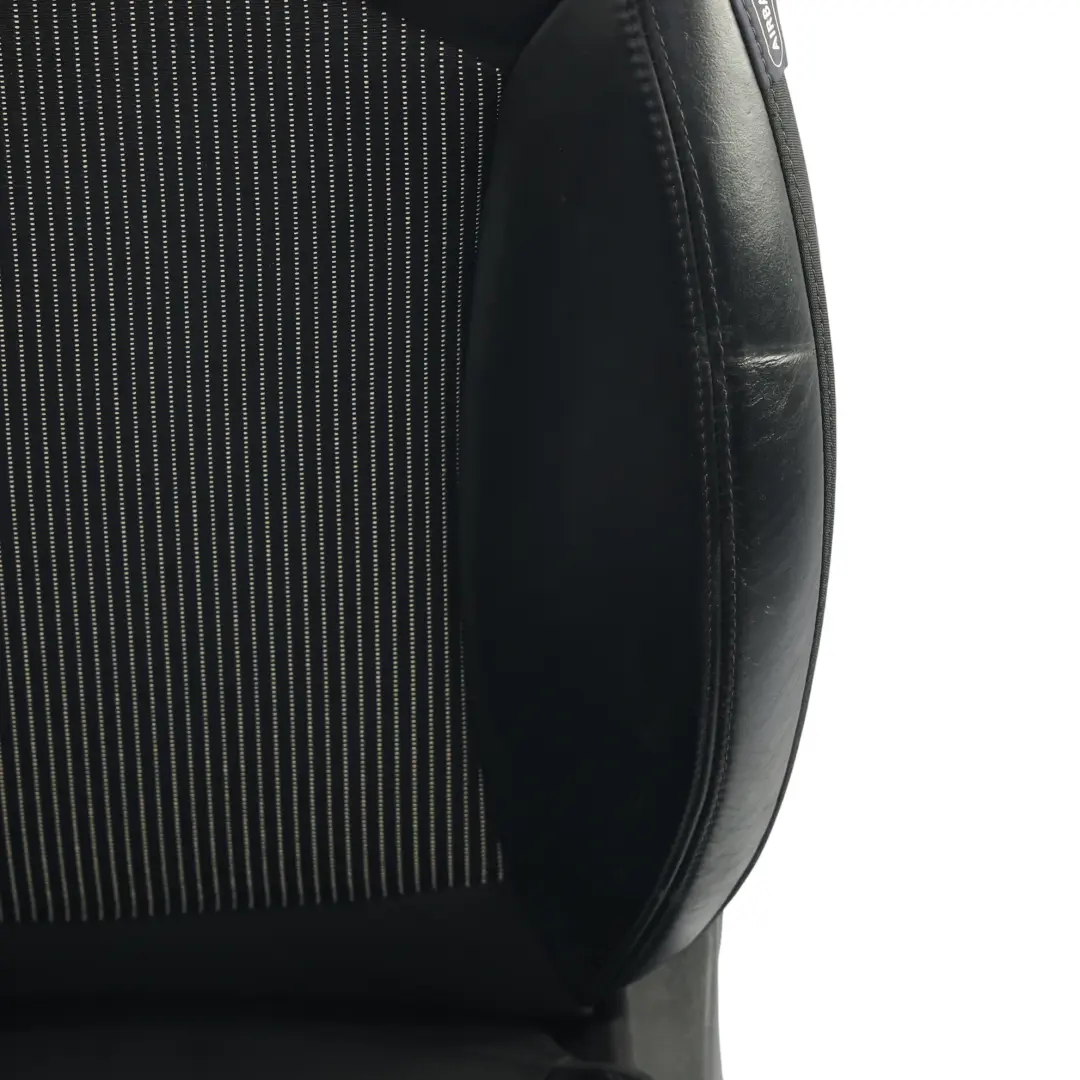 Mini Cooper R55 R56 R57 Sport Half Leather Black Interior Front Left Seat N/S - SKU 2753491-4 - Part number 2753491