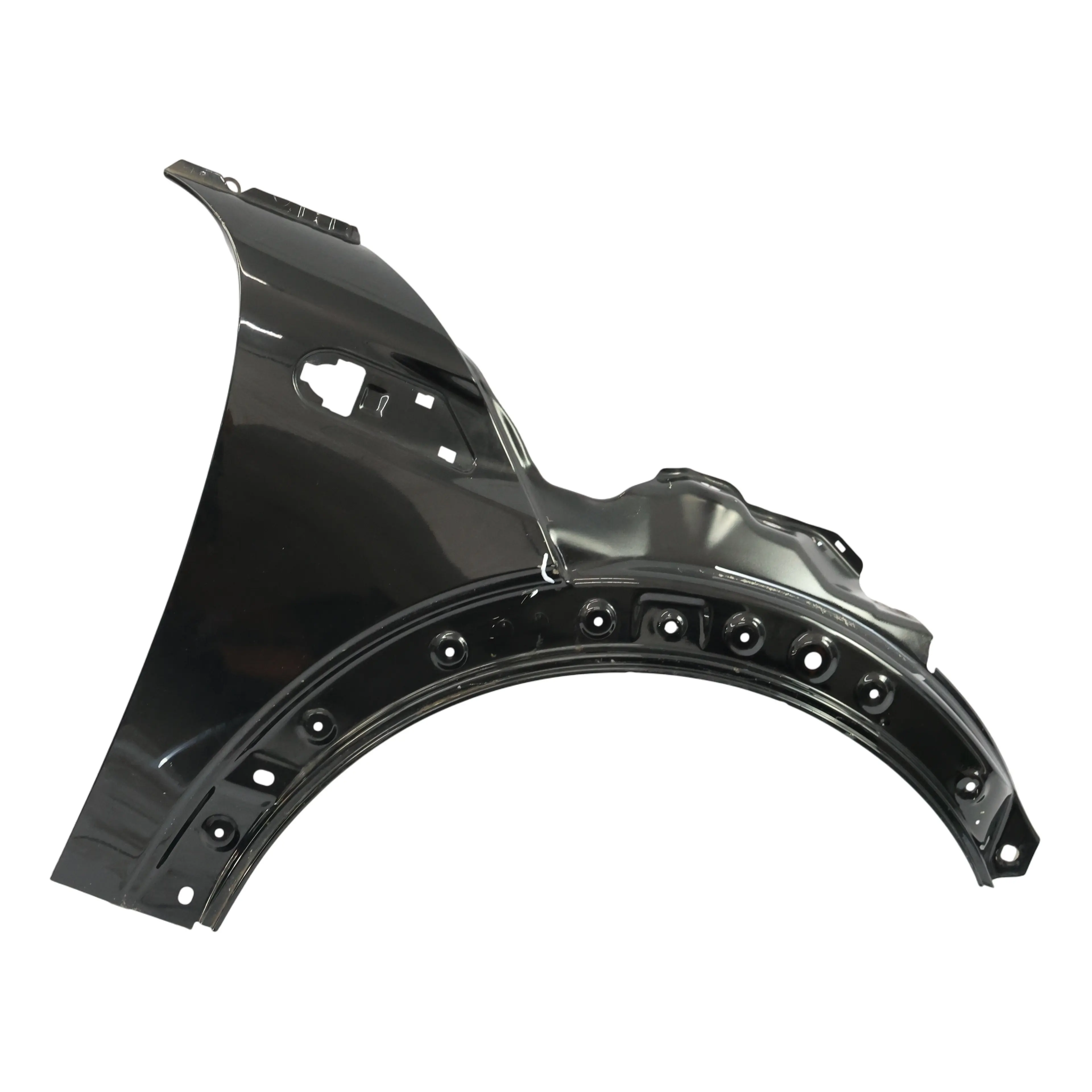 Mini R55 R56 R57 Side Panel Front Right Wing O/S Midnight Black Metallic - A94