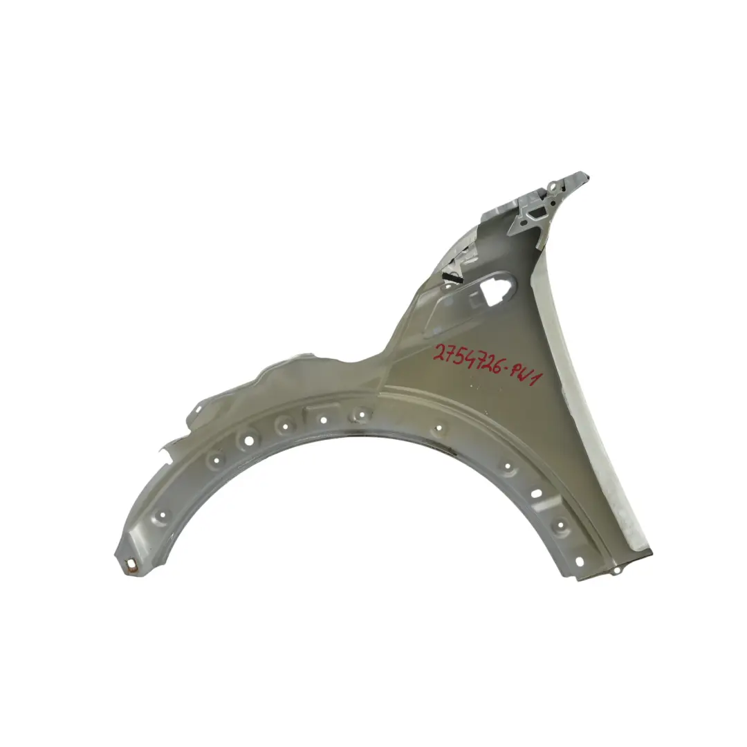 Side Panel Front Right Wing O/S Pure Silver Metallic - 900 to Mini R55 R56 R57 R58 with Part number 2754726 Mini R55 R56 R57 R58 Side Panel Front Right Wing O/S Pure Silver Metallic - 900 - SKU 2754726-PS1 - Part number 2754726