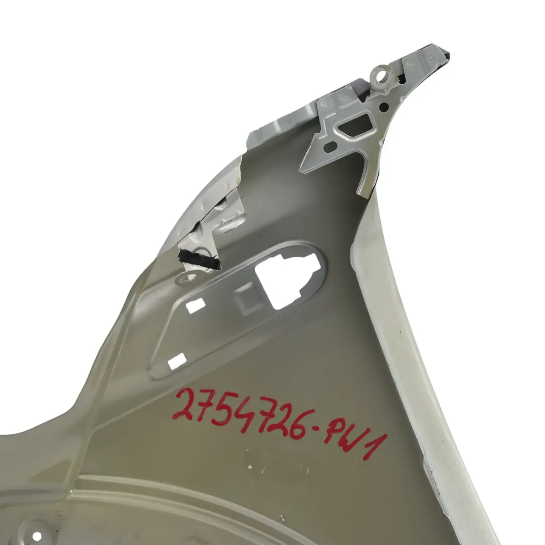 Side Panel Front Right Wing O/S Pure Silver Metallic - 900 to Mini R55 R56 R57 R58 with Part number 2754726 Mini R55 R56 R57 R58 Side Panel Front Right Wing O/S Pure Silver Metallic - 900 - SKU 2754726-PS1 - Part number 2754726