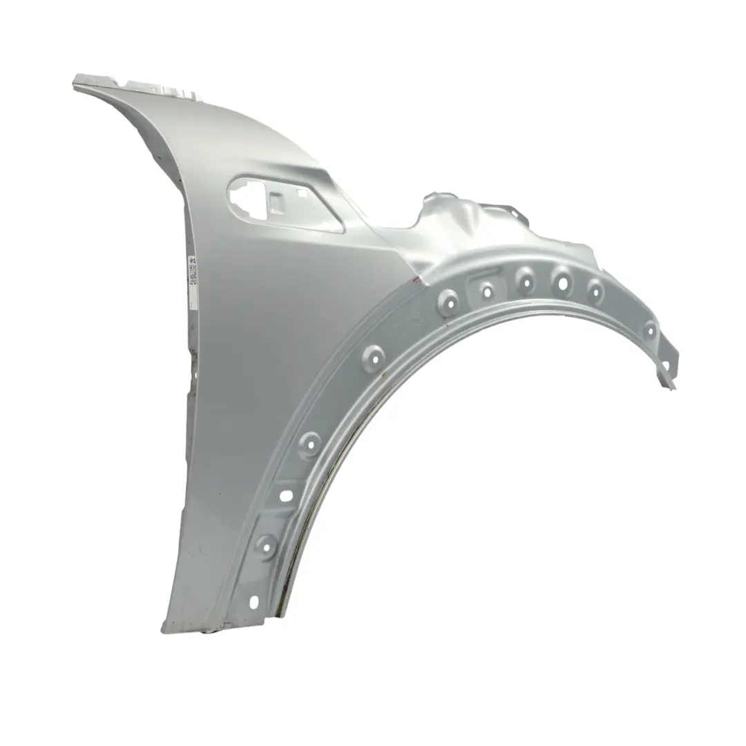 Side Panel Front Right Wing O/S Pure Silver Metallic - 900 to Mini R55 R56 R57 R58 with Part number 2754726 Mini R55 R56 R57 R58 Side Panel Front Right Wing O/S Pure Silver Metallic - 900 - SKU 2754726-PS1 - Part number 2754726