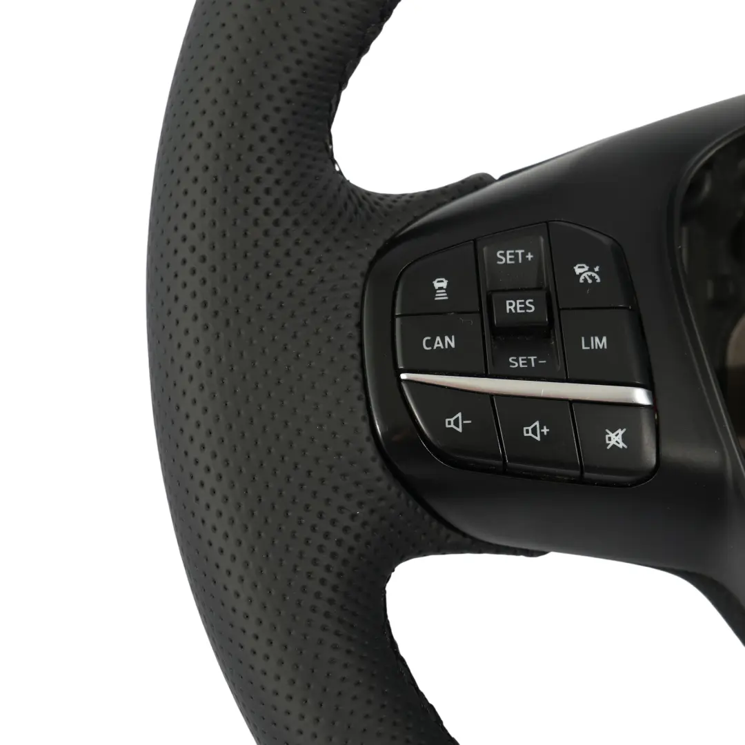 Ford Transit MK8 Steering Wheel NEW Black Leather Multifunction KK31-3600-AF3ZHE - SKU 2758397-1 - Part number 2758397