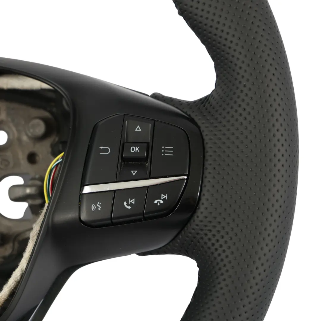 MK8 Volant Direction Multifonction Cuir Noir NEUF KK31-3600-AF3ZHE pour Ford Transit à propos du numéro de pièce 2758397 Ford Transit MK8 Volant Direction Multifonction Cuir Noir NEUF KK31-3600-AF3ZHE - SKU 2758397-1 - Numéro de pièce 2758397