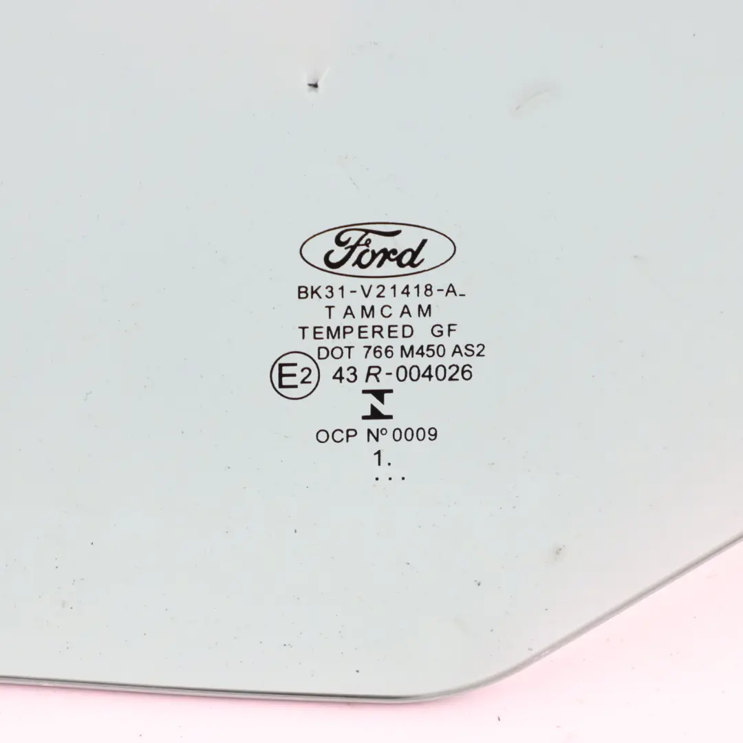 Mk8 Vitrage Avant Droit AS2 BK31-V21418-A pour Ford Transit à propos du numéro de pièce 2771798 Ford Transit Mk8 Vitrage Avant Droit AS2 BK31-V21418-A - SKU 2771798 - Numéro de pièce 2771798