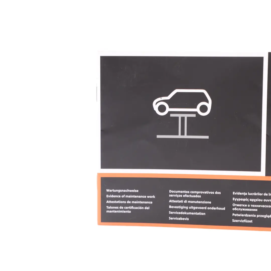  Service Booklet Mini R50 R53 R56 R57 R60 Service Book - SKU 2955002 - Part number 2955002