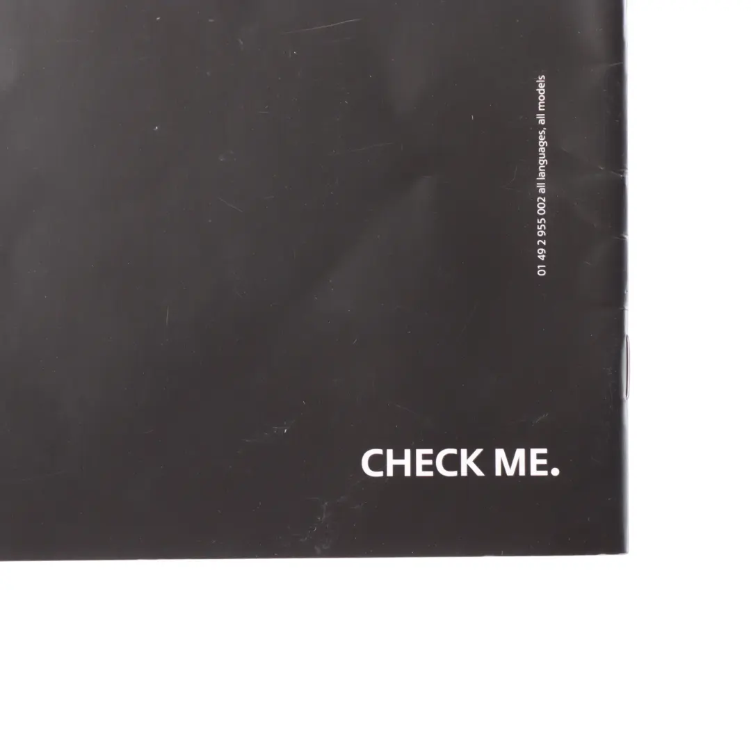  Service Booklet Mini R50 R53 R56 R57 R60 Service Book - SKU 2955002 - Part number 2955002