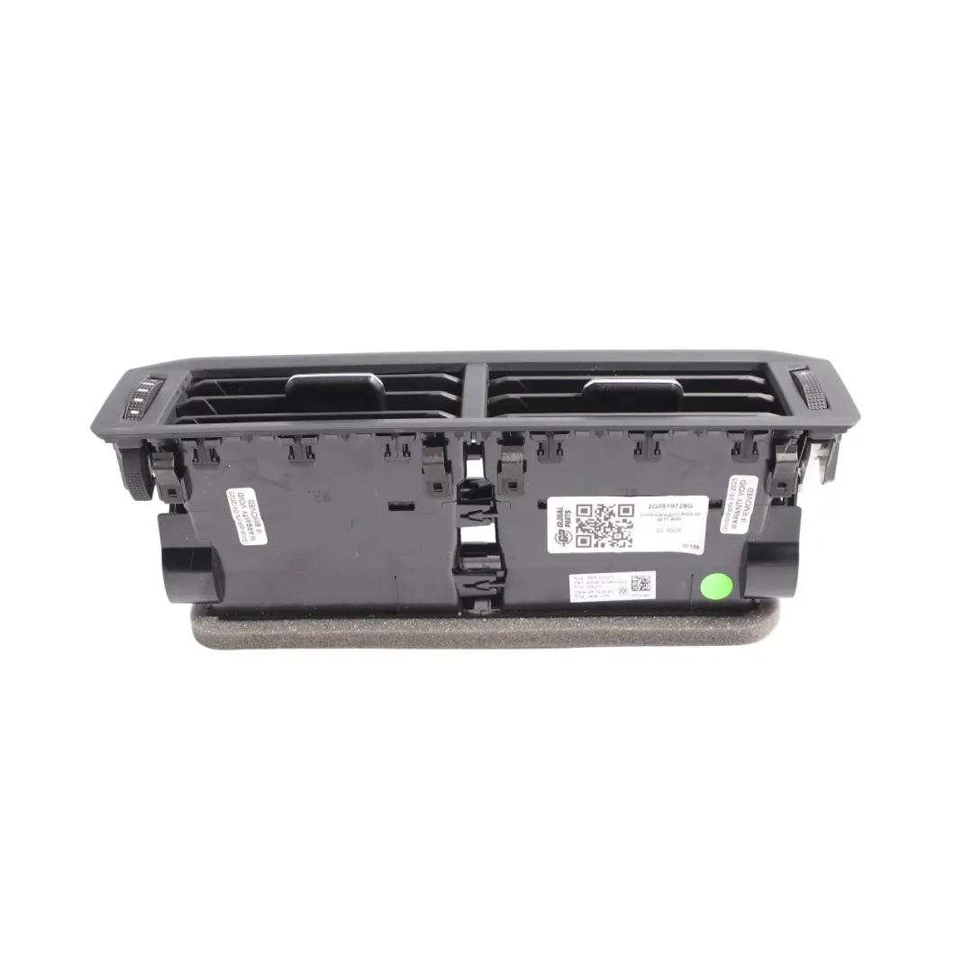 Mk6 Dashboard Centre Middle Air Vent Panel to Volkswagen Polo with Part number 2G0819728G Volkswagen Polo Mk6 Dashboard Centre Middle Air Vent Panel - SKU 2G0819728G - Part number 2G0819728G