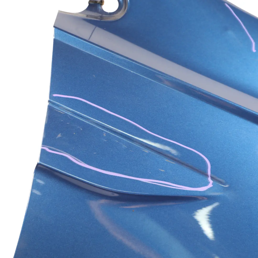 Mk6 AW Fender Wing Front Right O/S Reef Blue Metallic - B5K to Volkswagen Polo with Part number 2G0821106 Volkswagen Polo Mk6 AW Fender Wing Front Right O/S Reef Blue Metallic - B5K - SKU 2G0821106-REB - Part number 2G0821106
