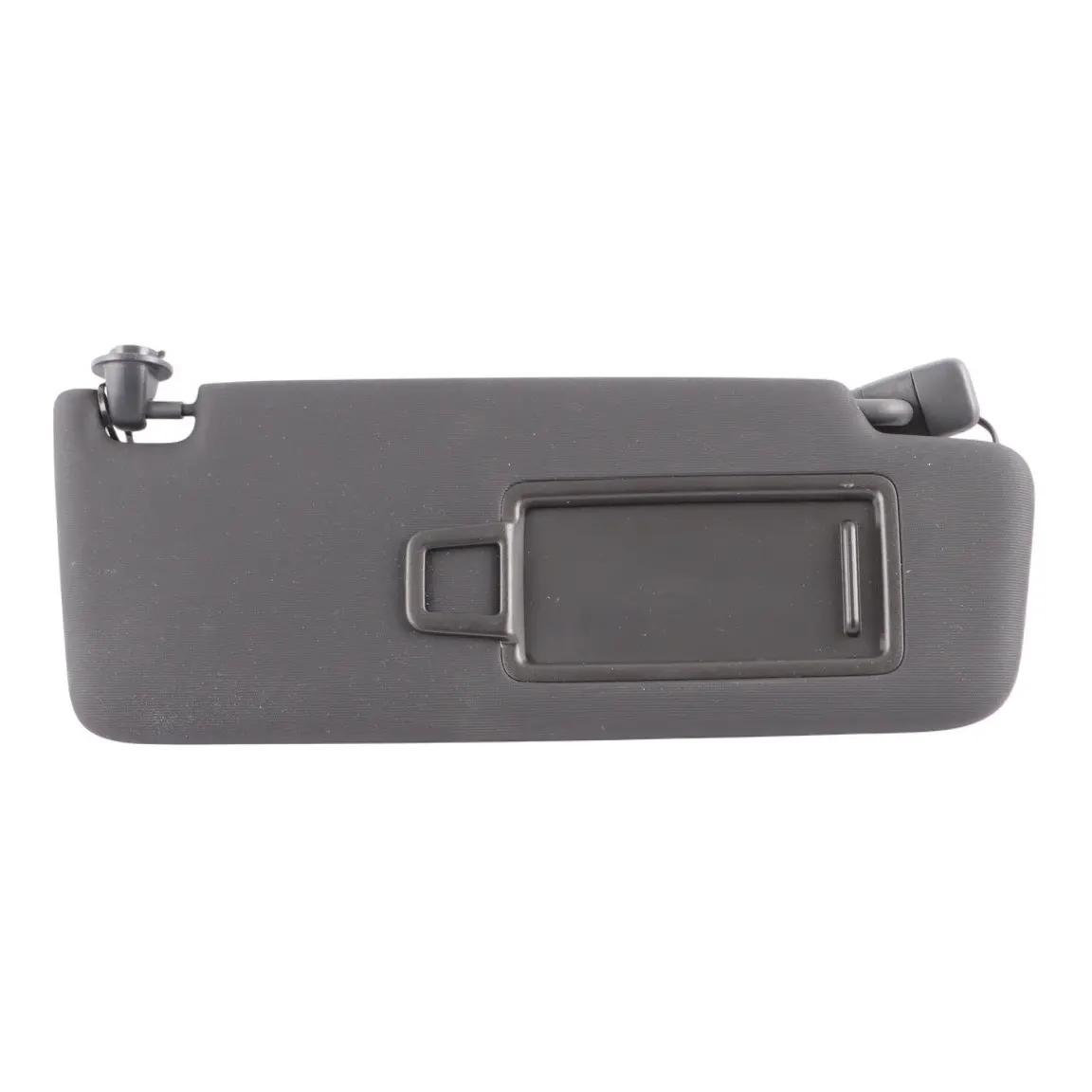 Volkswagen Polo Mk6 Sun Visor Front Right O/S Black Iluminated Mirror 2G0857552F