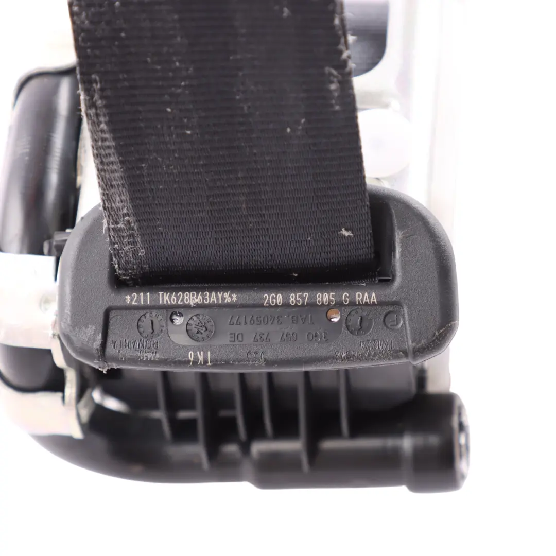 Volkswagen Polo VI Mk6 Rear Seatbelt Seat Belt Left Right N/O/S - SKU 2G0857805G - Part number 2G0857805G