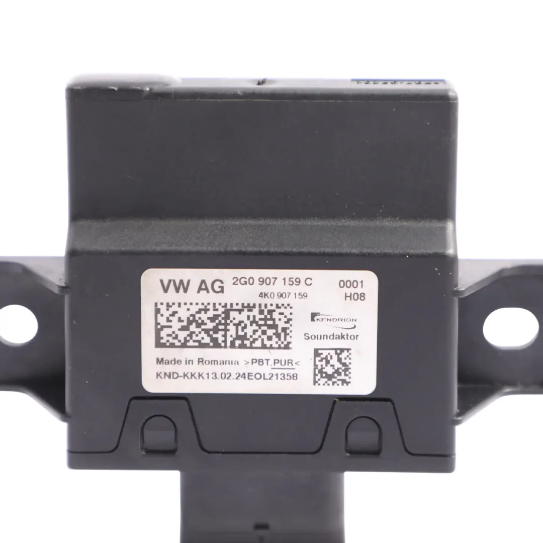 VW Volkswagen Polo Mk6 Body Sound Control Unit Module ECU 4K0907159 - SKU 2G0907159C - Part number 2G0907159C