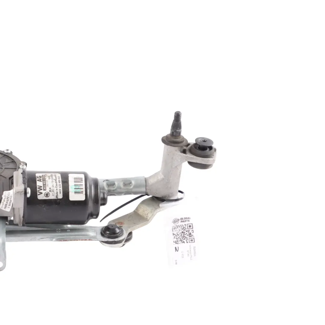 Volkswagen Polo Mk6 AW Windscreen Wiper Motor With Linkage 2G2955113B - SKU 2G2955023E - Part number 2G2955023E