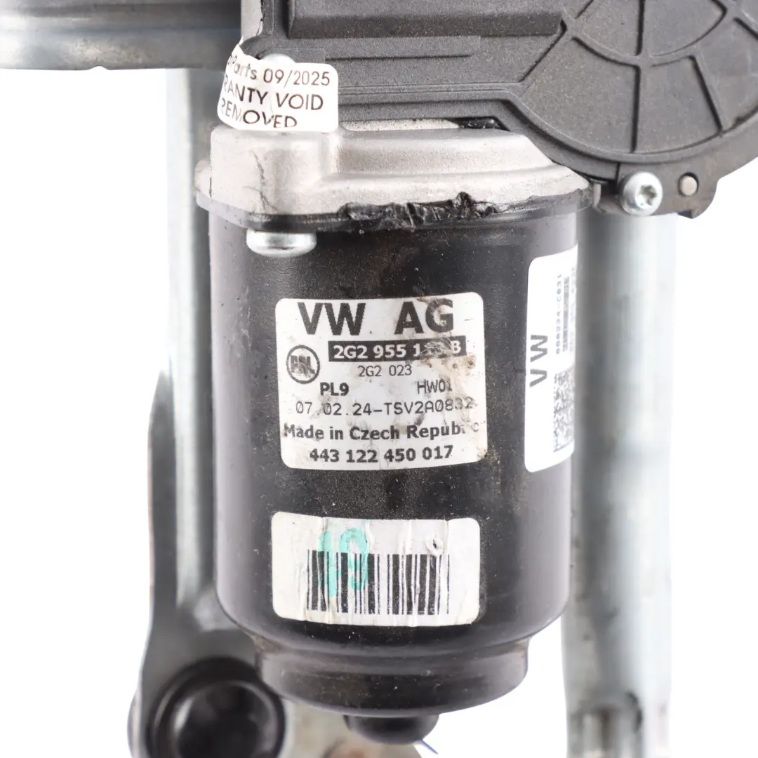 Mk6 AW Windscreen Wiper Motor With Linkage 2G2955113B to Volkswagen Polo with Part number 2G2955023E Volkswagen Polo Mk6 AW Windscreen Wiper Motor With Linkage 2G2955113B - SKU 2G2955023E - Part number 2G2955023E