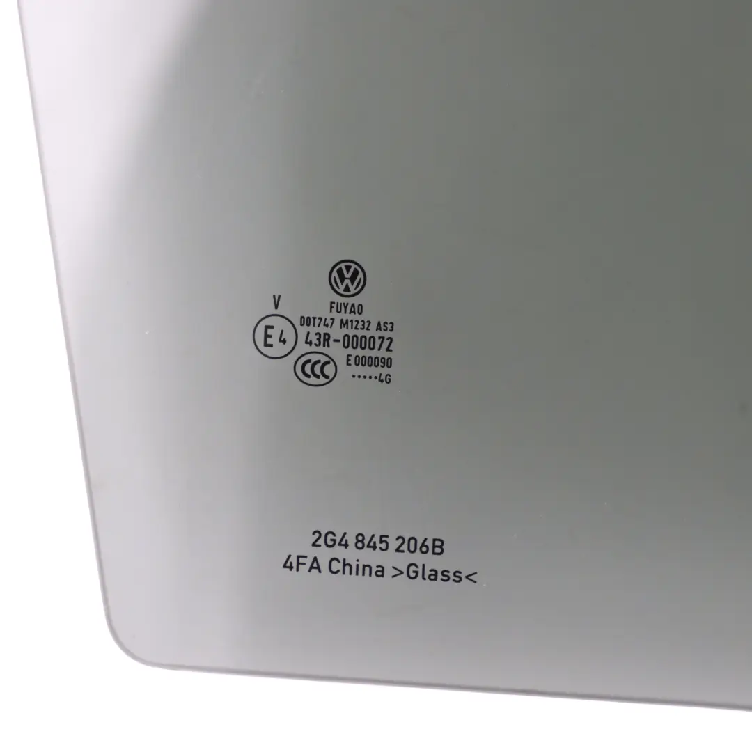 Mk6 AW Door Window Glass Rear Right O/S AS2 Tinted to Volkswagen Polo with Part number 2G4845206B Volkswagen Polo Mk6 AW Door Window Glass Rear Right O/S AS2 Tinted - SKU 2G4845206B - Part number 2G4845206B