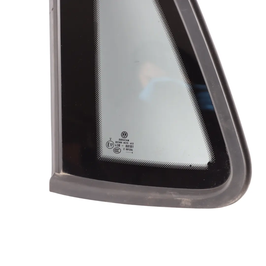 Mk6 Quarter Window Glass Rear Left N/S to Volkswagen Polo with Part number 2G4845297M Volkswagen Polo Mk6 Quarter Window Glass Rear Left N/S - SKU 2G4845297M - Part number 2G4845297M