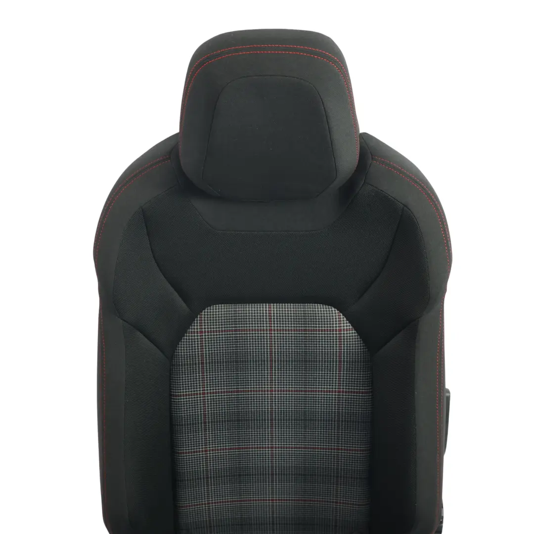 AW GTI 5D Siège Avant Chauffant Tissu Noir Et Rouge Gauche pour Volkswagen Polo VI à propos du numéro de pièce 2G4881805HP Volkswagen Polo VI AW GTI 5D Siège Avant Chauffant Tissu Noir Et Rouge Gauche - SKU 2G4881805HP-1 - Numéro de pièce 2G4881805HP