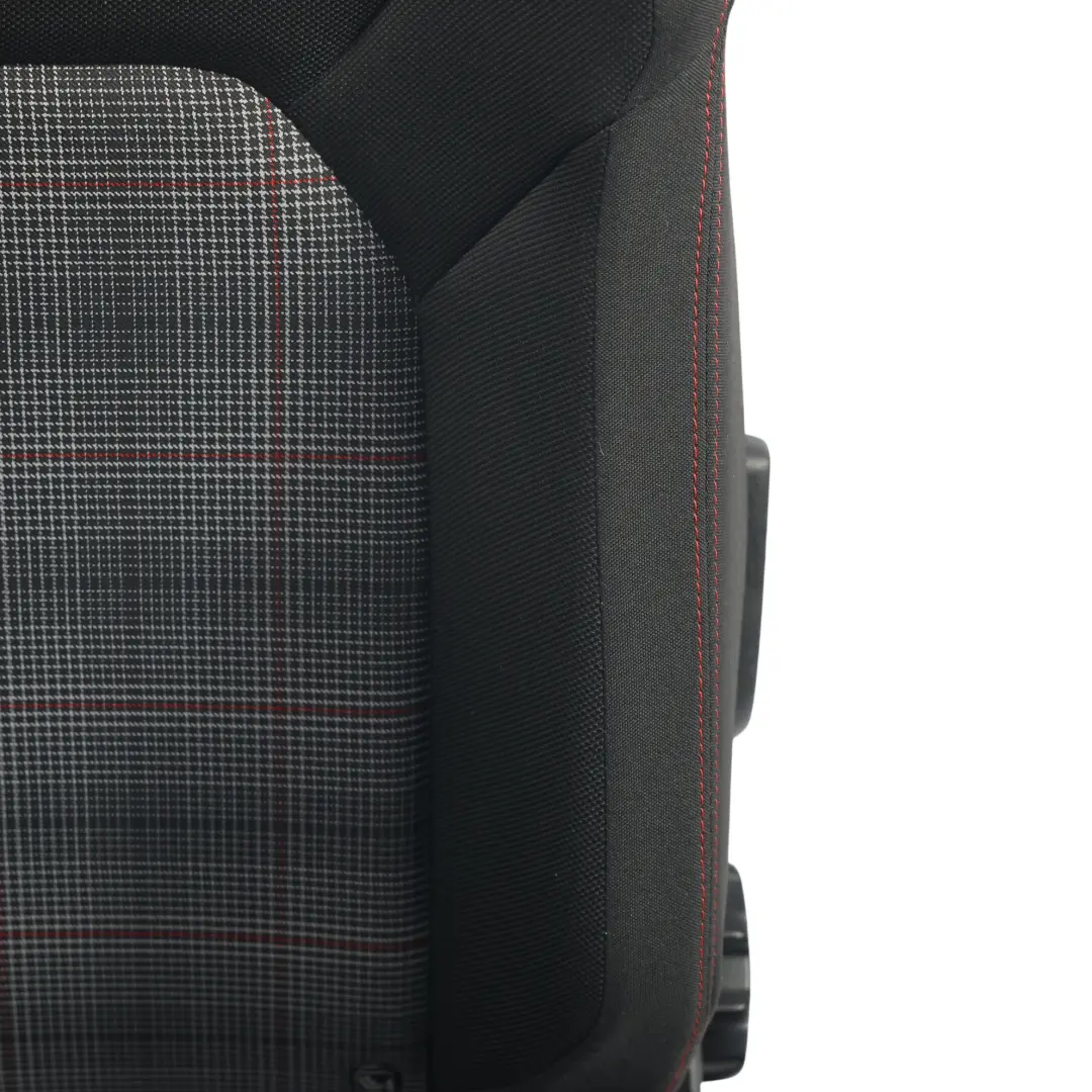 VW Volkswagen Polo VI AW GTI 5D Front Seat Heated Cloth Soul Black Red Left N/S - SKU 2G4881805HP-1 - Part number 2G4881805HP
