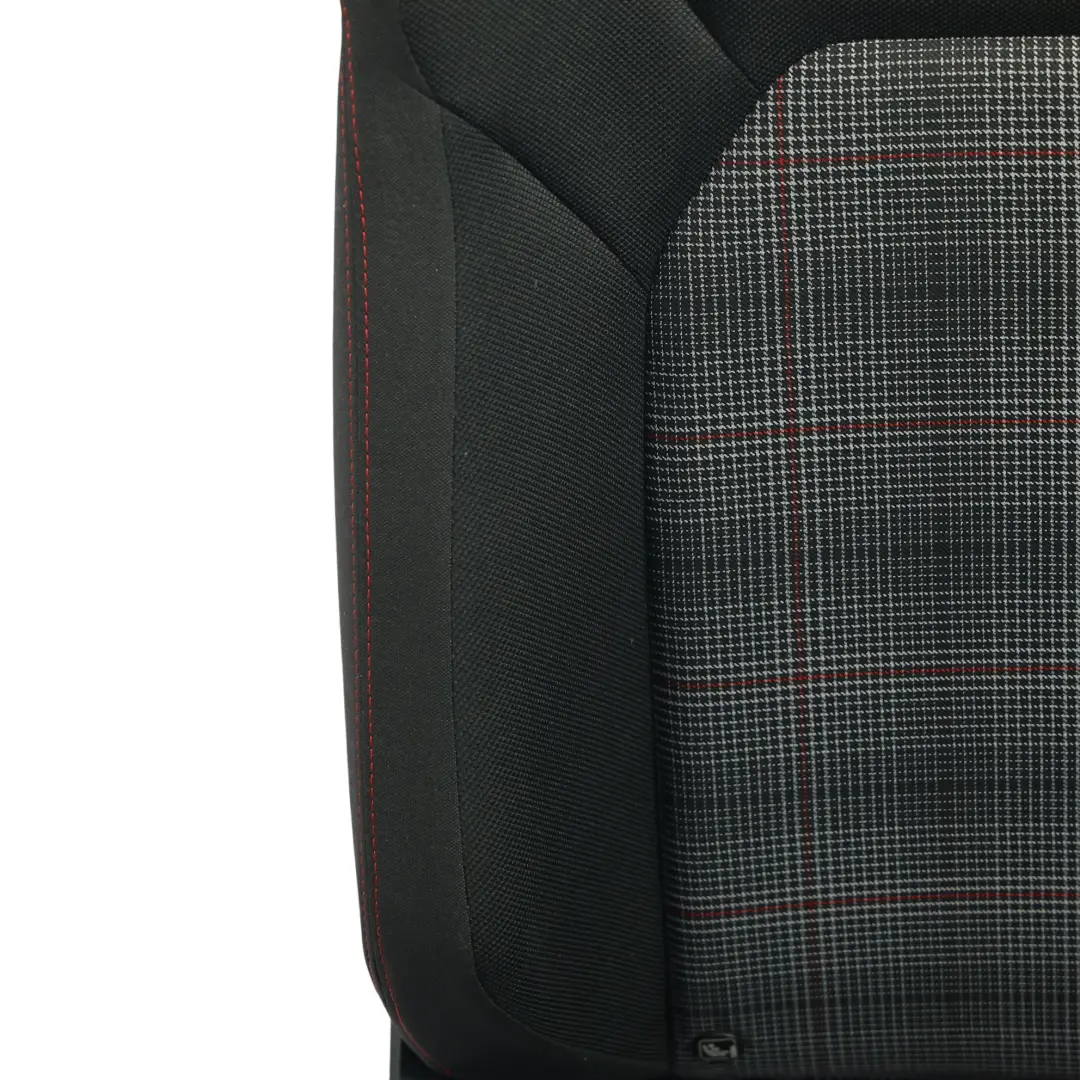 VW Volkswagen Polo VI AW GTI 5D Front Seat Heated Cloth Soul Black Red Left N/S - SKU 2G4881805HP-1 - Part number 2G4881805HP