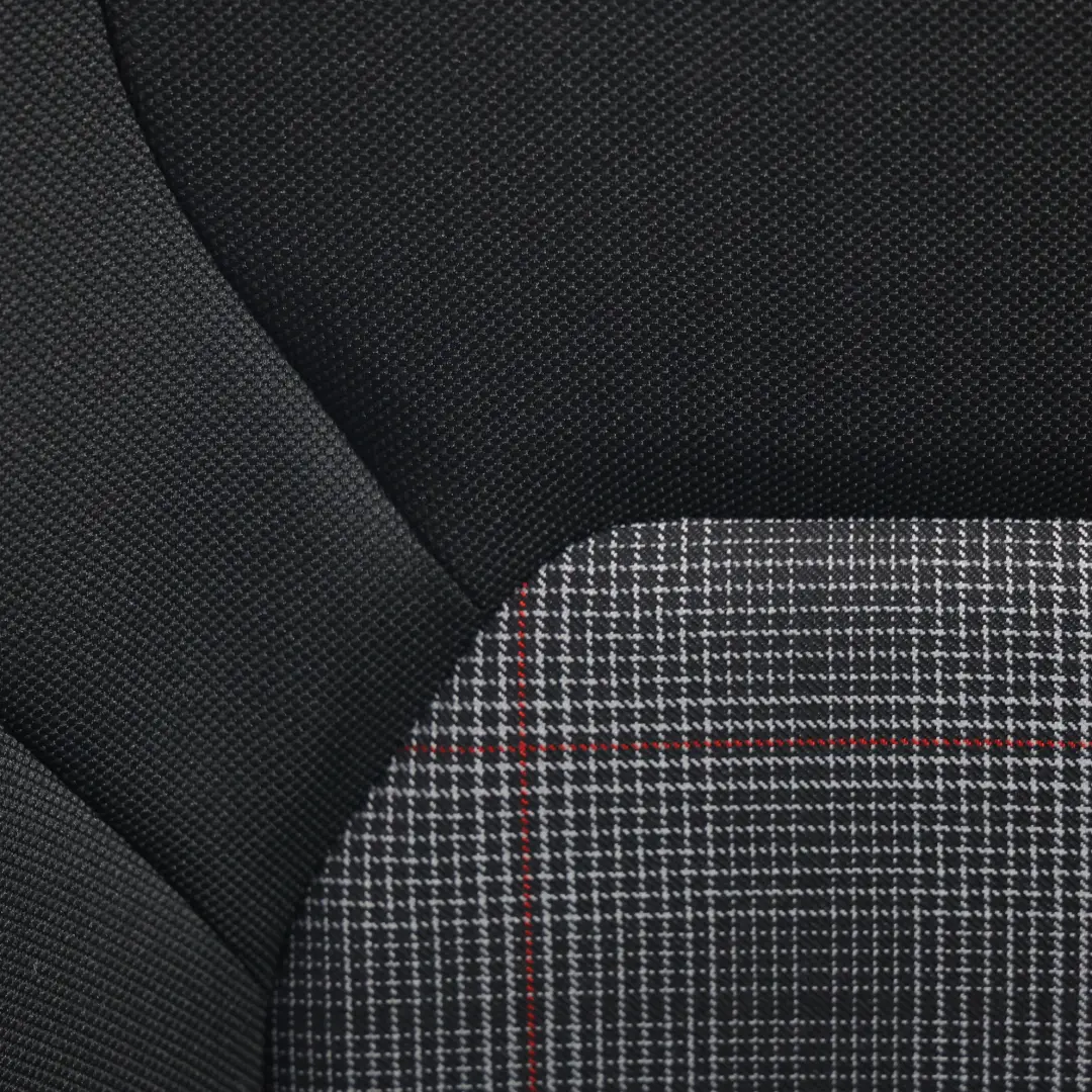 VW Volkswagen Polo VI AW GTI 5D Front Seat Heated Cloth Soul Black Red Left N/S - SKU 2G4881805HP-1 - Part number 2G4881805HP