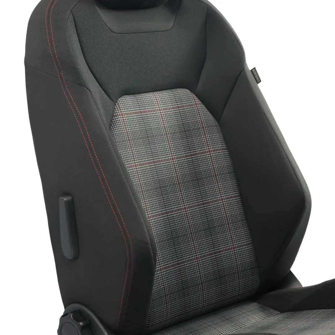 VW Volkswagen Polo VI GTI AW 5D Asiento Delantero Calefactable Black Red Derecho - SKU 2G4881806HL-1 - Número de pieza 2G4881806HL