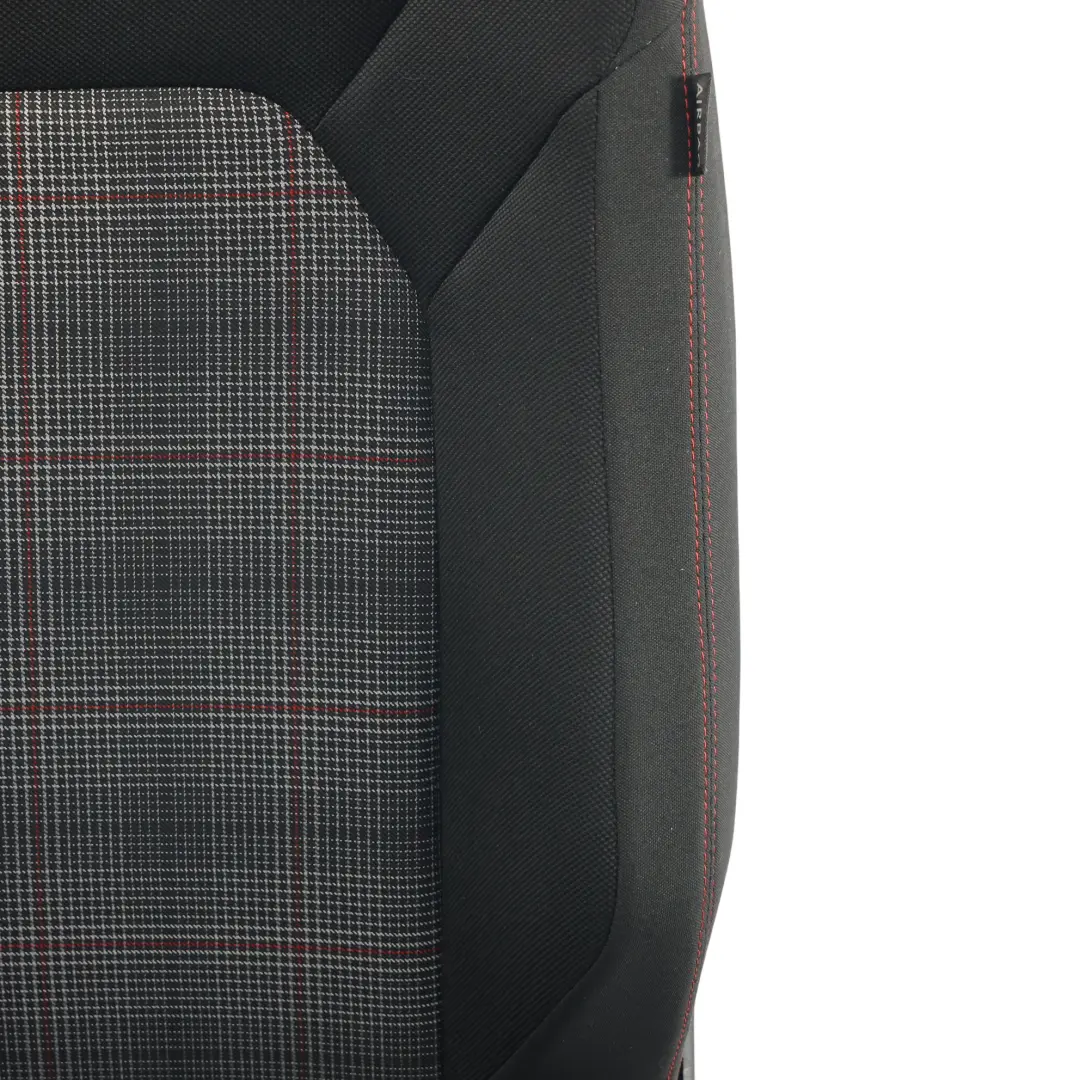 AW 5D Siège Avant Chauffant Tissu Noir Rouge Gauche pour Volkswagen Polo VI GTI à propos du numéro de pièce 2G4881806HL Volkswagen Polo VI GTI AW 5D Siège Avant Chauffant Tissu Noir Rouge Gauche - SKU 2G4881806HL-1 - Numéro de pièce 2G4881806HL