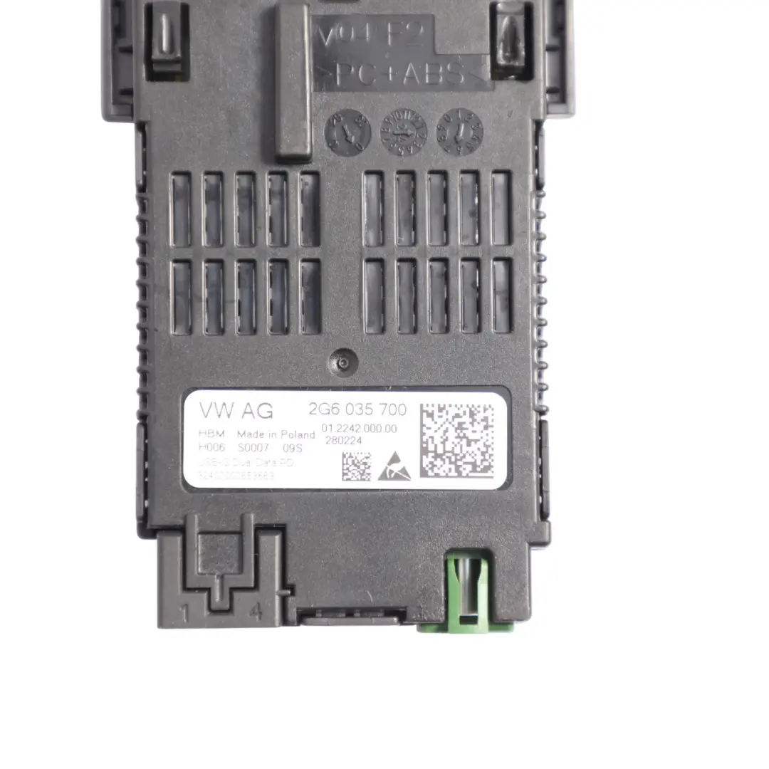 Volkswagen Polo Mk6 AW Double USB C Charging Port Socket Connection - SKU 2G6035700 - Part number 2G6035700