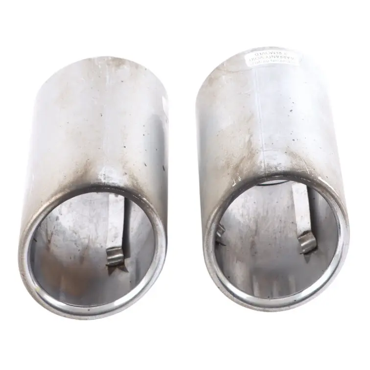Volkswagen VW Polo GTI Mk6 AW Rear Exhaust Pipe Tip Trim Set 2G6253825