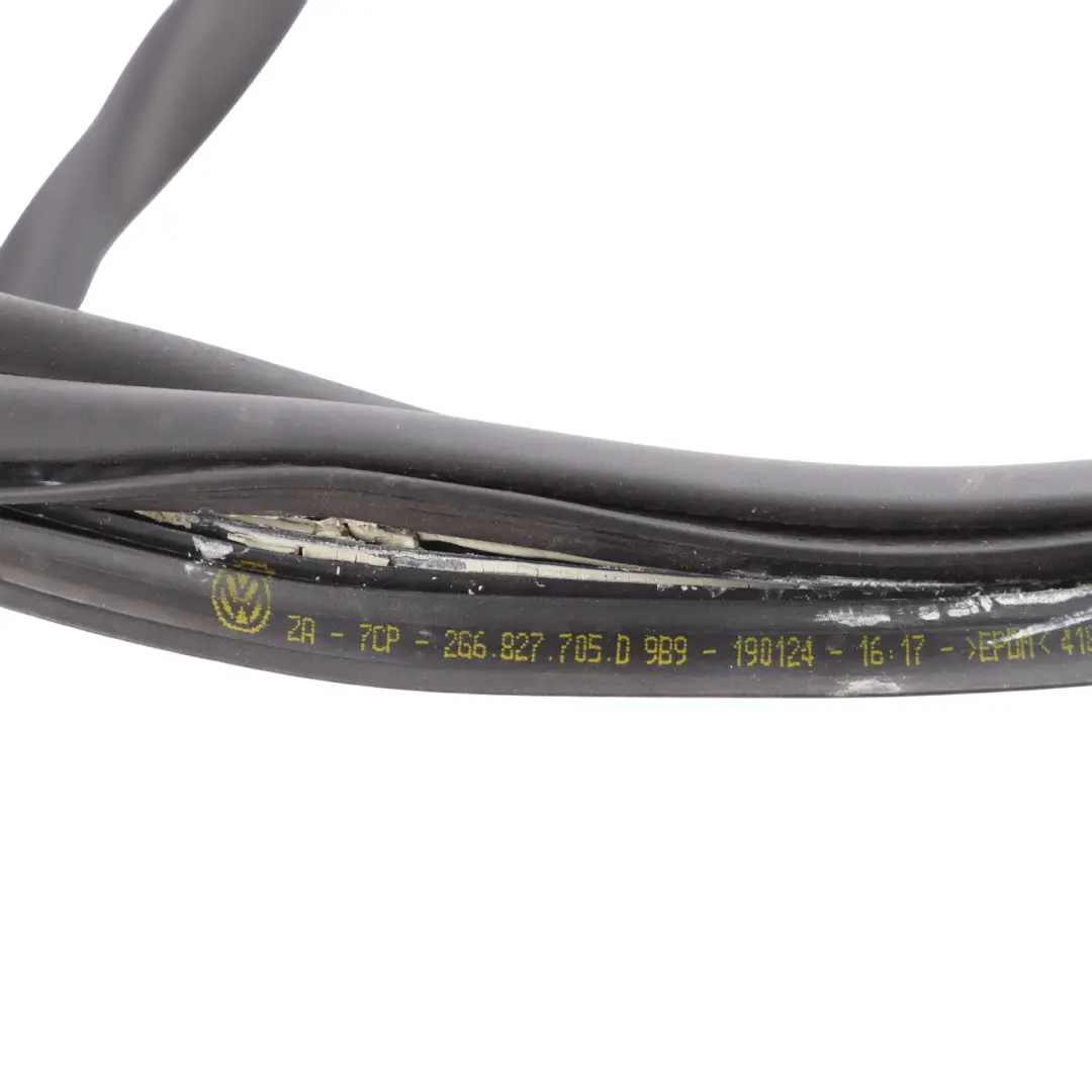 Volkswagen Polo VI AW Rear Boot Lid Trunk Gasket Seal Rubber - SKU 2G6827705E - Part number 2G6827705E
