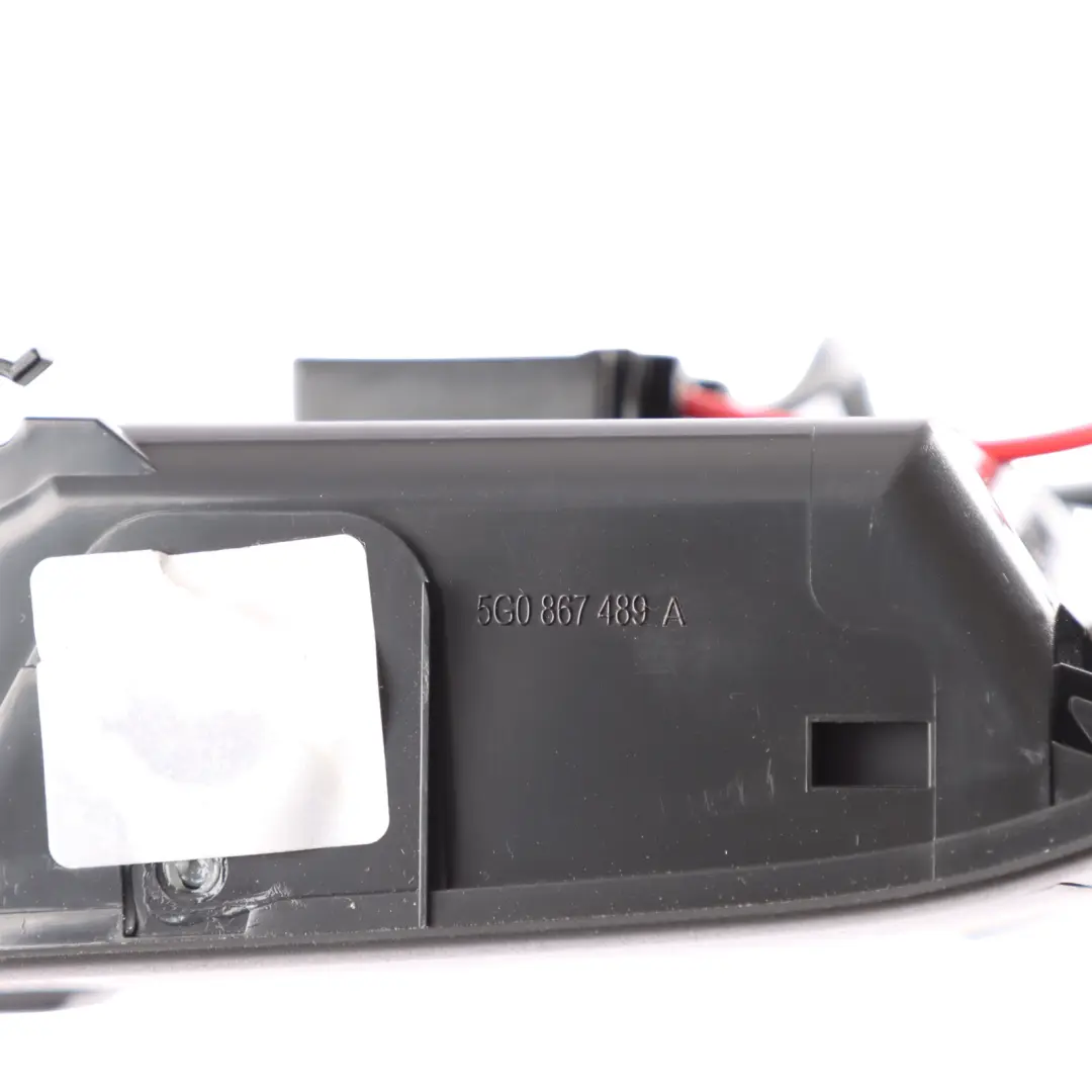 Mk6 Front Interior Headliner Light Lamp Black 5G0867489A to Volkswagen Polo VI with Part number 2GA947105AD Volkswagen Polo VI Mk6 Front Interior Headliner Light Lamp Black 5G0867489A - SKU 2GA947105AD - Part number 2GA947105AD
