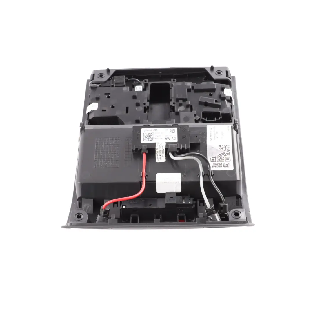Mk6 Front Interior Headliner Light Lamp Black 5G0867489A to Volkswagen Polo VI with Part number 2GA947105AD Volkswagen Polo VI Mk6 Front Interior Headliner Light Lamp Black 5G0867489A - SKU 2GA947105AD - Part number 2GA947105AD