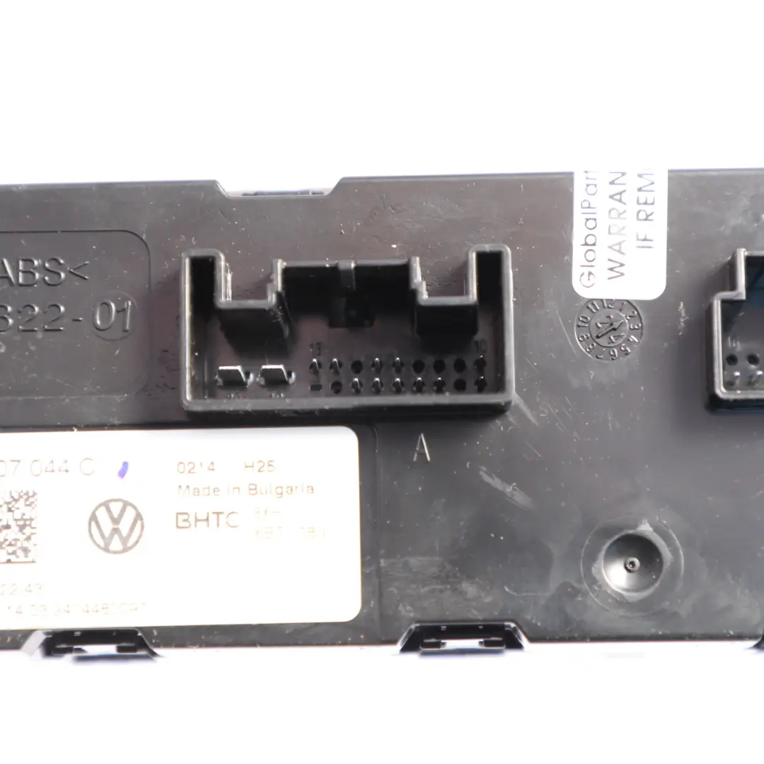 Mk6 AW Heater Panel A/C Control Unit Heated Seat to Volkswagen Polo with Part number 2GM907044C Volkswagen Polo Mk6 AW Heater Panel A/C Control Unit Heated Seat - SKU 2GM907044C - Part number 2GM907044C
