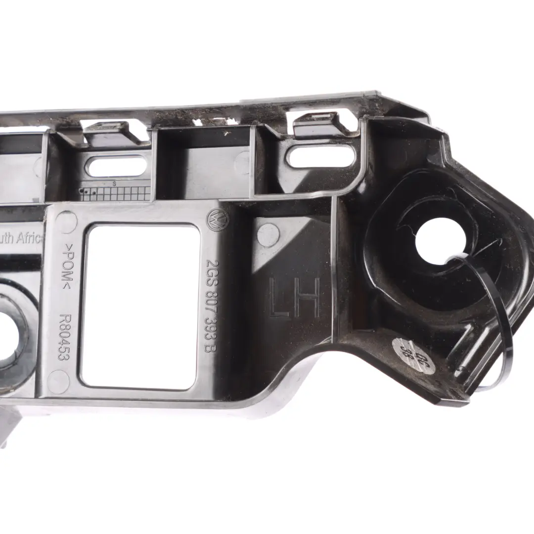 Mk6 AW Rear Bumper Mount Support Bracket Left N/S to VW Volkswagen Polo with Part number 2GS807393B VW Volkswagen Polo Mk6 AW Rear Bumper Mount Support Bracket Left N/S - SKU 2GS807393B - Part number 2GS807393B
