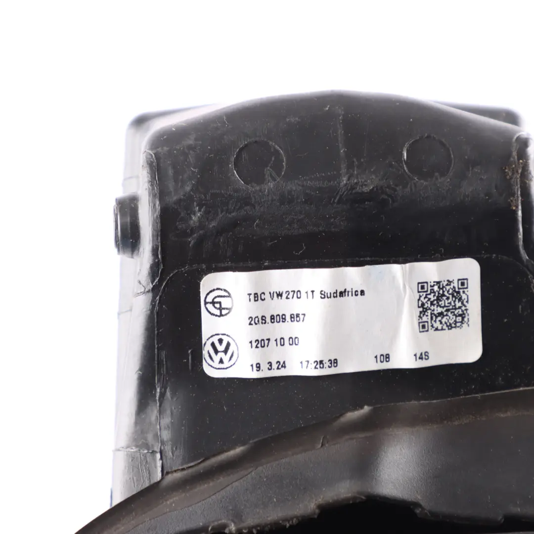 Mk6 Fuel Filler Flap Cover Cap Lid to VW Volkswagen Polo VI with Part number 2GS809857 VW Volkswagen Polo VI Mk6 Fuel Filler Flap Cover Cap Lid - SKU 2GS809857 - Part number 2GS809857