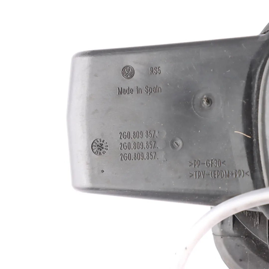 Mk6 Fuel Filler Flap Cover Cap Lid to VW Volkswagen Polo VI with Part number 2GS809857 VW Volkswagen Polo VI Mk6 Fuel Filler Flap Cover Cap Lid - SKU 2GS809857 - Part number 2GS809857