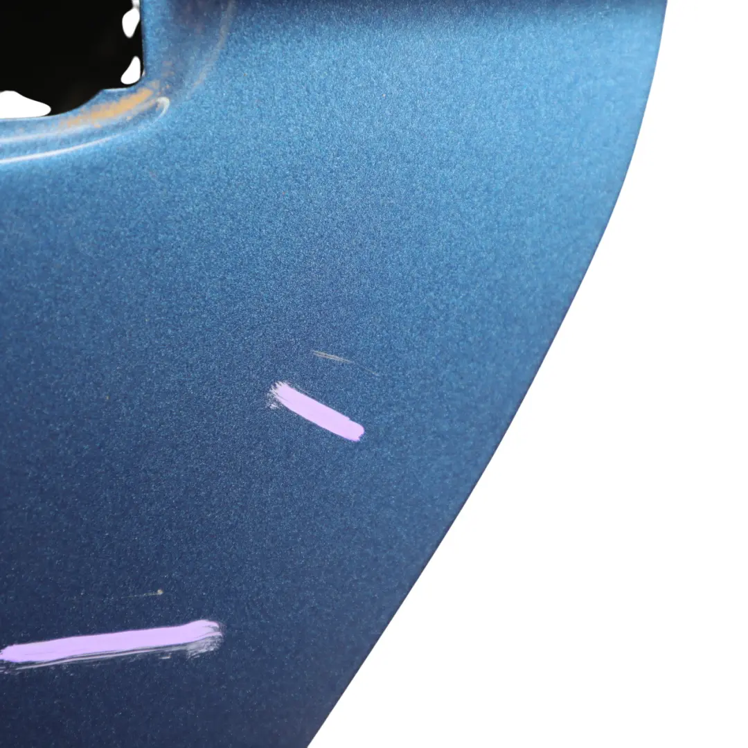 Volkswagen VW Polo AW Door Rear Left N/S Reef Blue Metallic - B5K - SKU 2GS833055M-REB - Part number 2GS833055M