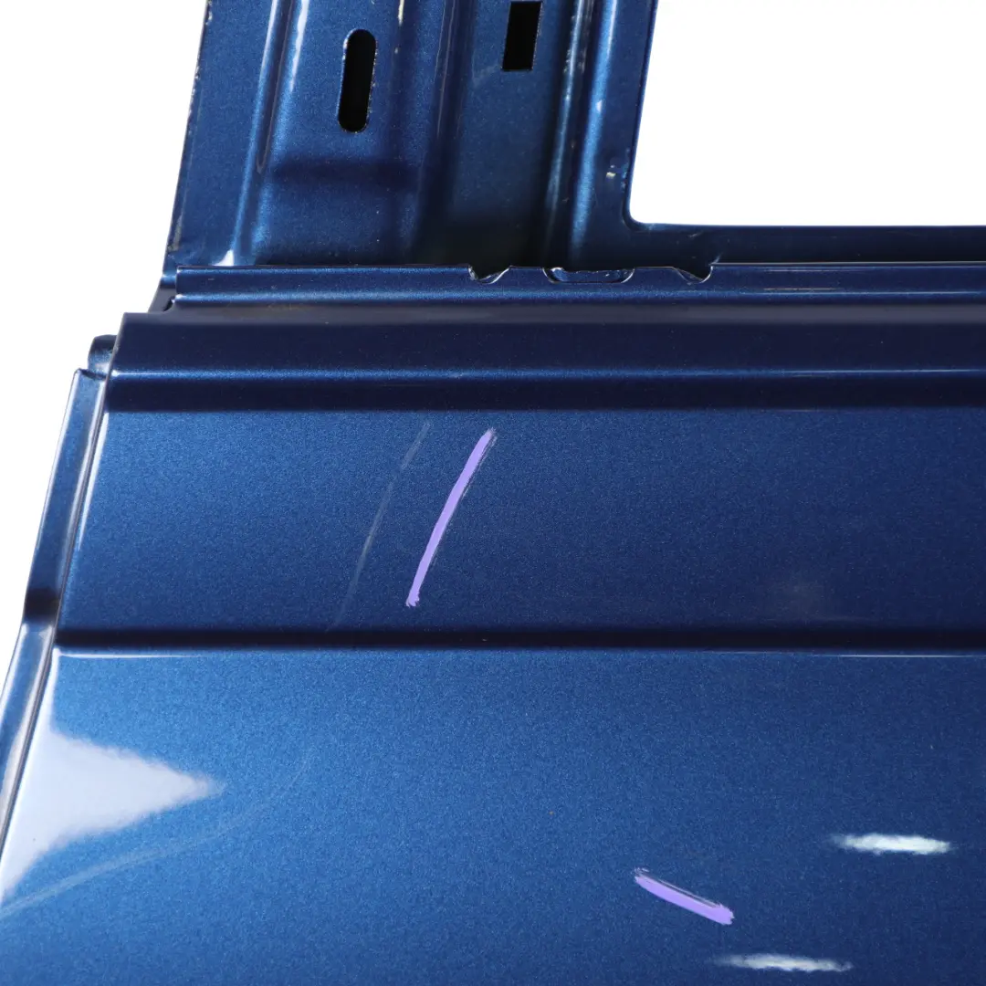 AW Door Rear Left N/S Reef Blue Metallic - B5K to Volkswagen VW Polo with Part number 2GS833055M Volkswagen VW Polo AW Door Rear Left N/S Reef Blue Metallic - B5K - SKU 2GS833055M-REB - Part number 2GS833055M